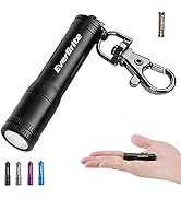 EverBrite Mini LED Flashlight High Lumen Keychain EDC Flashlight, Small Pocket Pen-Light for Hurr...