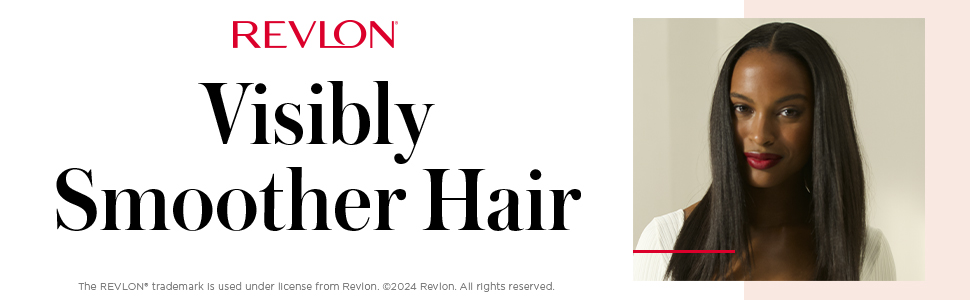 For Visibly smoother hair