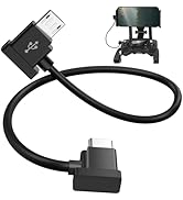 1FT Micro USB to USB-C Data Cable for DJI Spark/Mavic Pro/Mavic Mini 1st &amp; SE/Mavic 2 Series/Mavi...