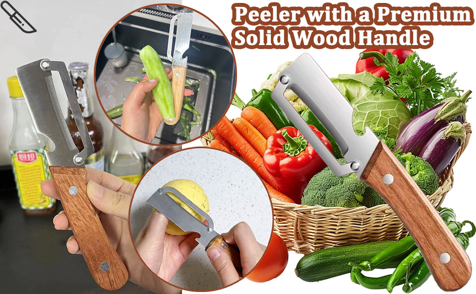 vegetable peeler with bottle opener