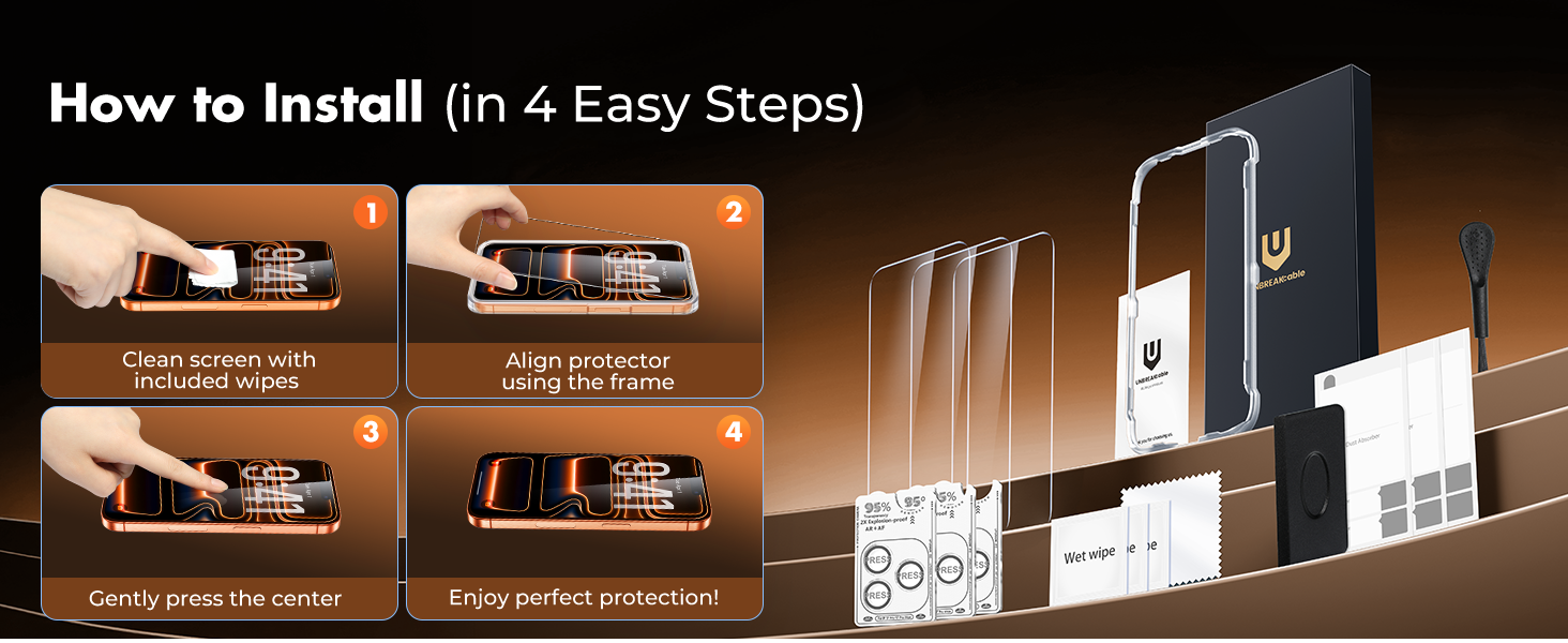 iphone 17 pro screen protector