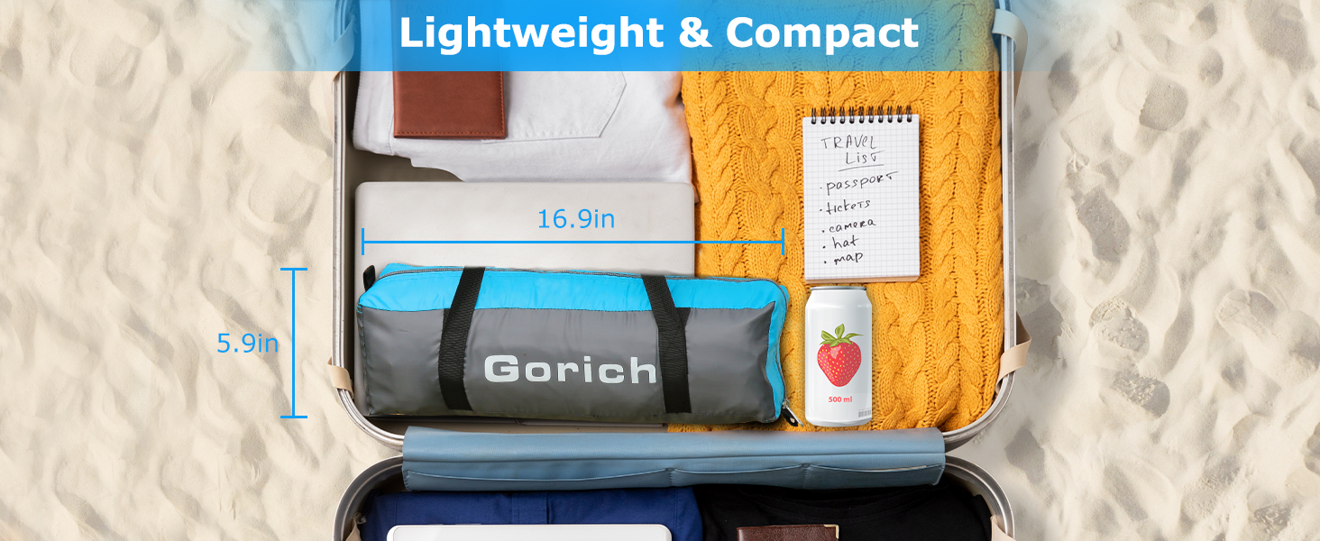beach shade that fits in suitcase travel beach shade