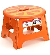 ACSTEP 9 Inch Folding Step Stool for Kids, Sturdy Collapsible Step Stool Foldable Up to 300 lbs f...