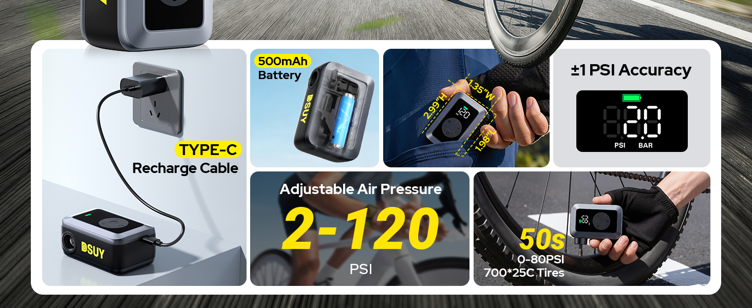 DSUY Bike Pump