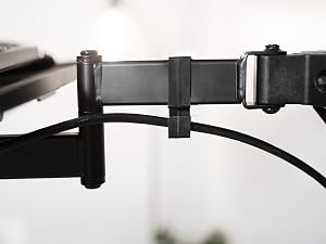 Pole clamp keyboard trayCABLE