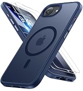 Miracase for iPhone 16e case &amp; iPhone 17e Case for MagSafe [with 2×9H+ Screen Protectors] TOP Mil...