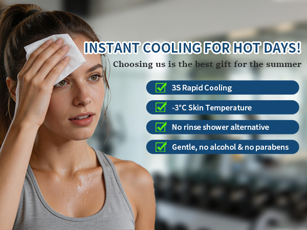 Disposable Cooling Wipes