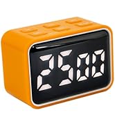 MOSTRUST Digital Mini LED Timer, Rechargeable LED Countdown/Up Timer, 3 Pre-Set Memory Time Loud ...