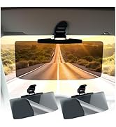 2PCS Anti-Glare Sun Visor for Car,Car Visor Extender Sun Blocker for Sun Protection and Shading,H...