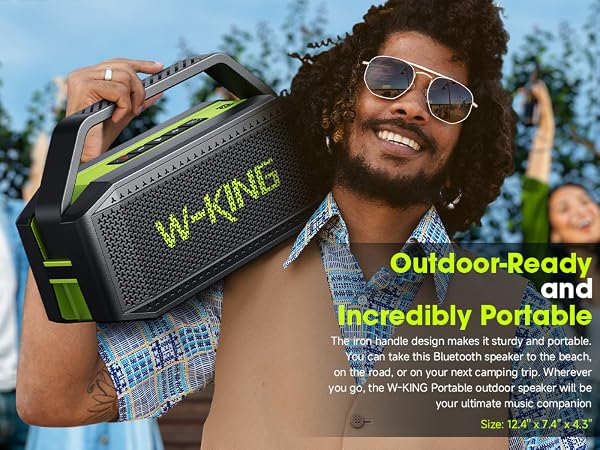 bluetooth speaker w-king
