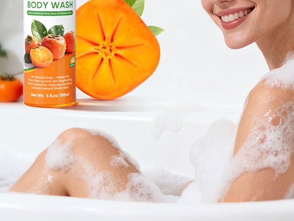 Persimmon Deodorizing Body wash