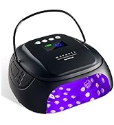 Makartt UV Nail Lamp – 30W Fast Curing UV Light with Handle Rechargeable Cordless Nail Dryer for ...