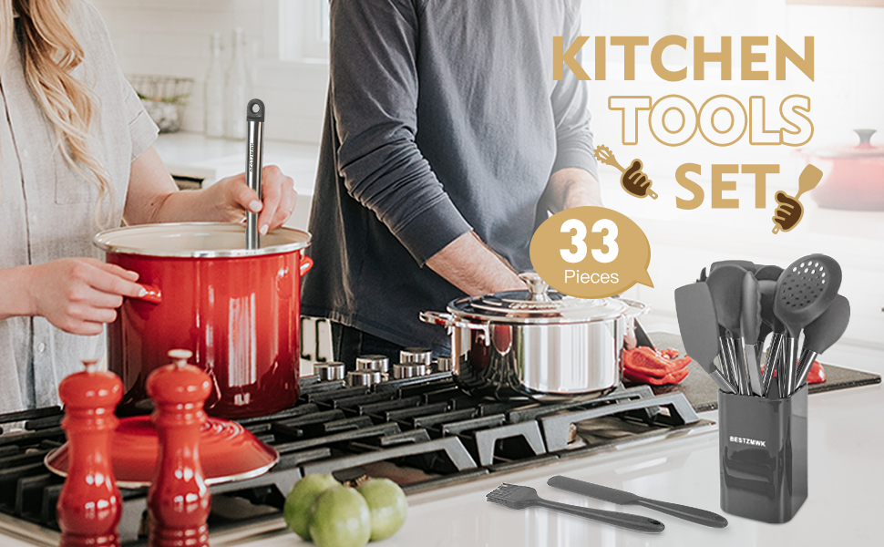 Bestzmwk Kitchen utensils set