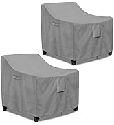 PureFit Outdoor Chair Covers Waterproof 2 Pack Patio Furniture Lawn Chair Covers for Outdoor Furn...