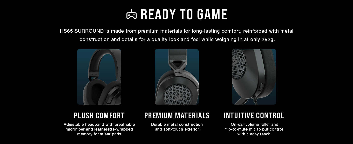 comfortable gaming headset, comfortable headset, flip-to-mute mic