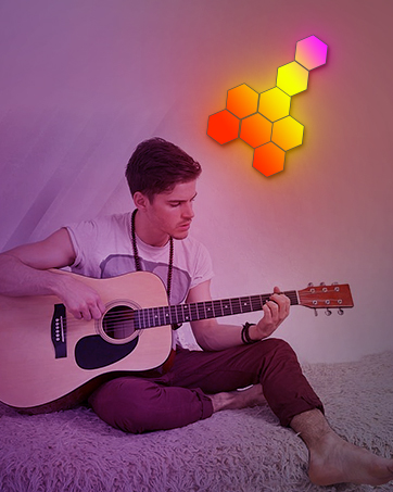 Hexagon Wall Lights