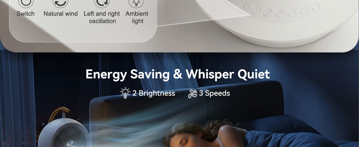 fan for bedroom
