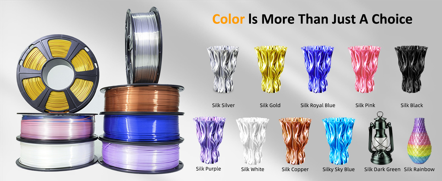 silk pla filament 1.75mm