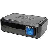 Tripp Lite 1000VA Smart UPS Battery Back Up, 500W Tower, 8 Outlets, LCD Display, AVR, USB, Tel / ...