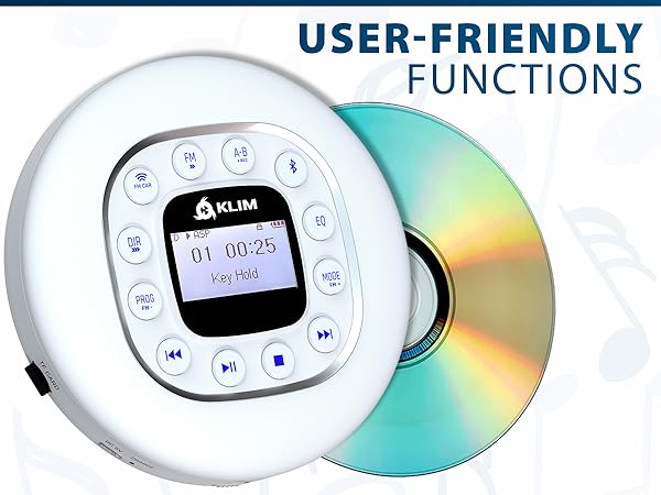 KLIM Journey Discman CD Player