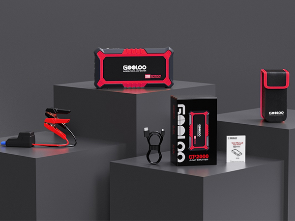 car battery charger jump starter