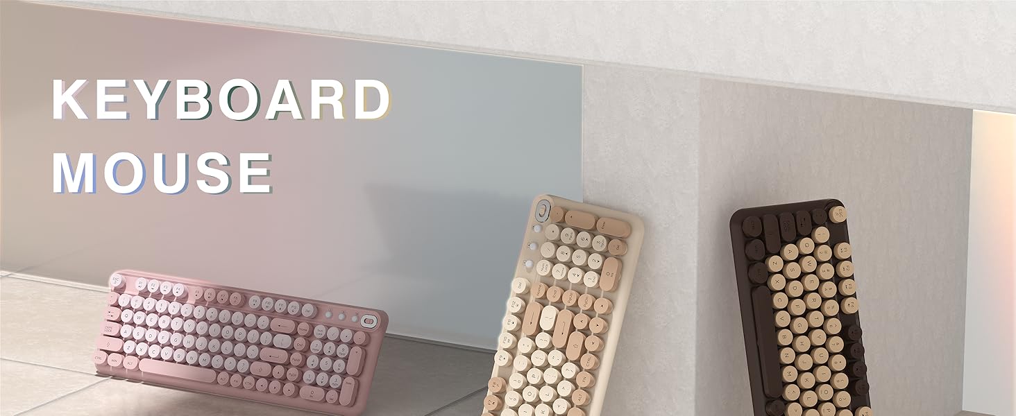 Wireless Keyboard and Mouse Combo