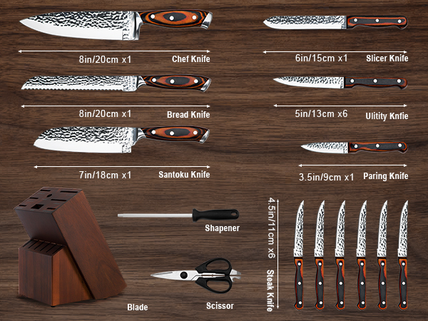 knife block set