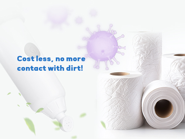 Cost less, no more contact with dirt!