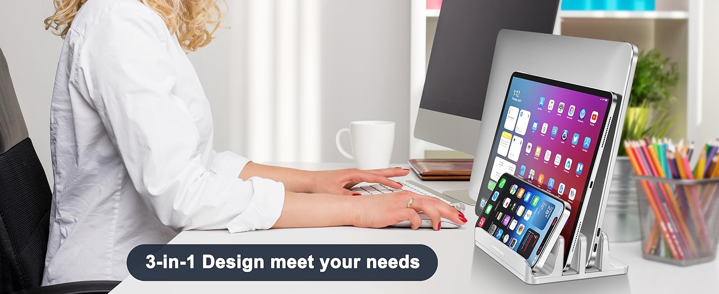 Vertical Laptop Stand