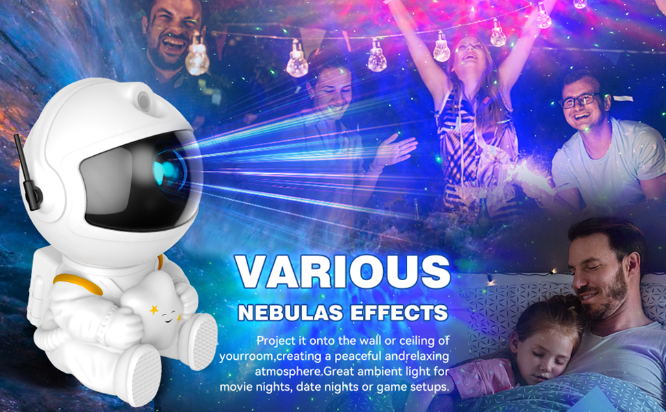 Astronaut projector