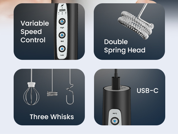 milk frothewand handheld rechargeable electric whisk drink mixer coffee hand mixer drink mixer