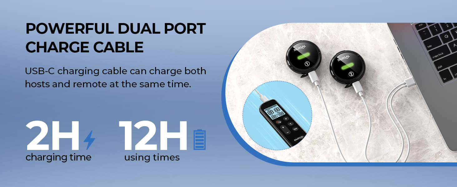 Wireless TENS Unit Muscle Stimulator