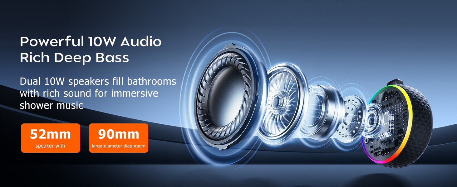 Shower speaker Bluetooth speaker