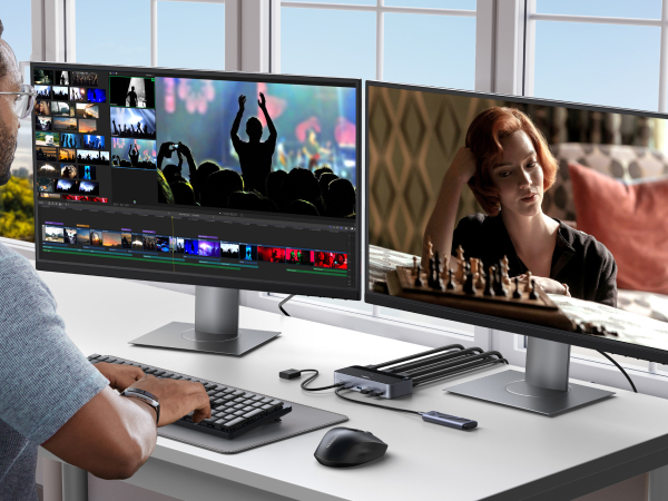 KVM switch 2 monitors