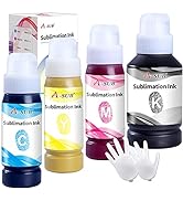 A-SUB Sublimation Ink Refill for ET-2800 ET-2803 ET-2850 ET-2720 ET-2760 ET-4800 ET-4700 ET-4760 ...