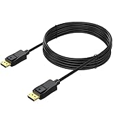 UVOOI DisplayPort Cable 15Ft, Display Port to Display Port Cable DP to DP 15' Cable 4K [1440p@144...