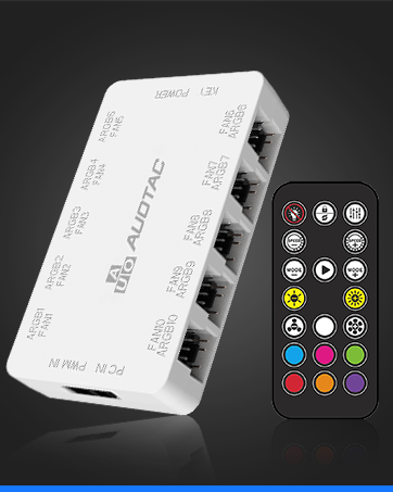 ARGB PWM Fan Hub Controller