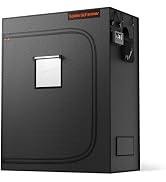 Spider Farmer 4x2 Grow Tent Pro-Grade, 48"x24"x60", with Observation Window and Floor Tray, 1680D...