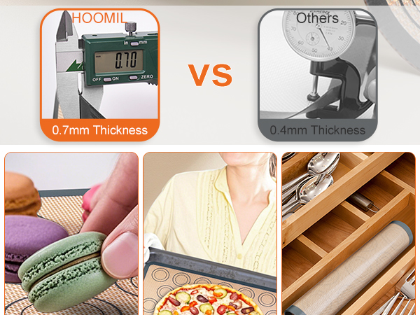 Silicone baking mat