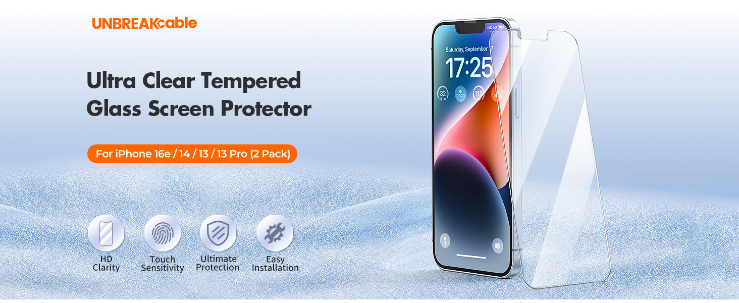 iPhone 14/ iPhone16e Screen Protector
