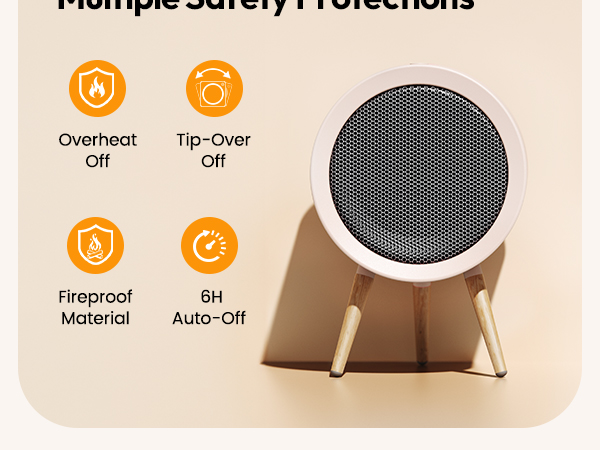 space heater for office mini desk heater ceramic space heater