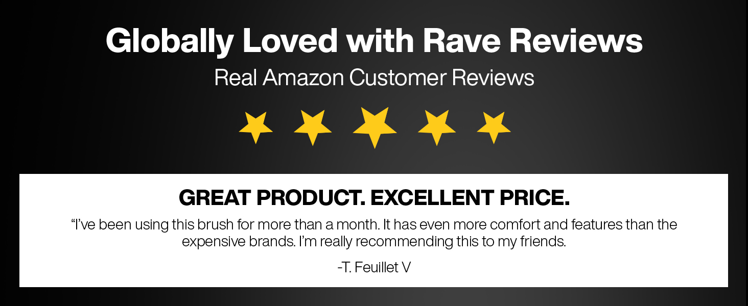 AquaSonic Black Series Electric Toothbrush safe for sensitive teeth