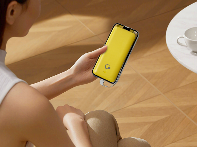 portable charger with cable