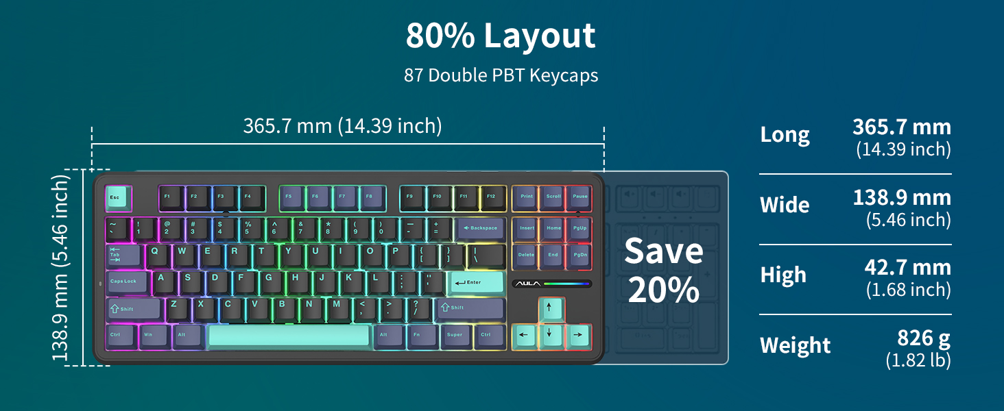 Gaming keyboard