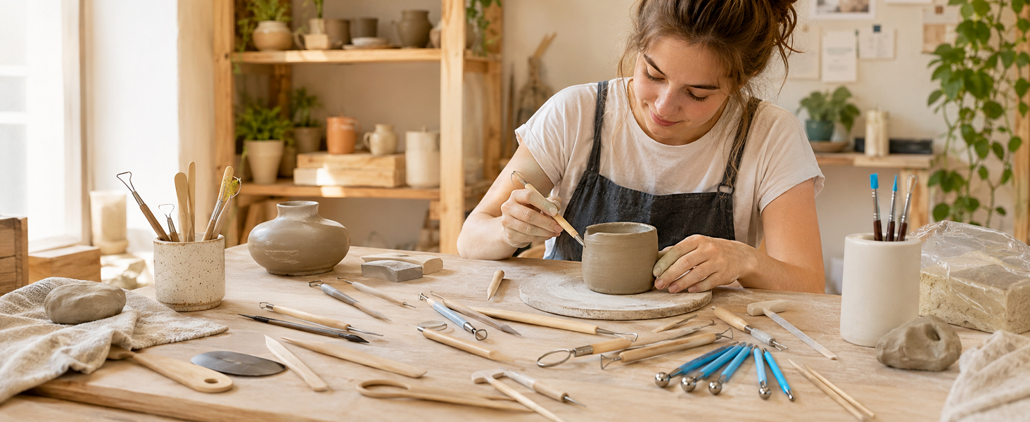 Pottery Tools Kit
