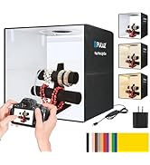 PULUZ Light Box Photography, 20x20 inch Portable Photo Studio Light Box, Professional Dimmable Qu...