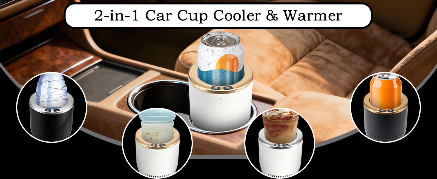 2-in-1 Car Cup Cooler &amp;amp; Warmer