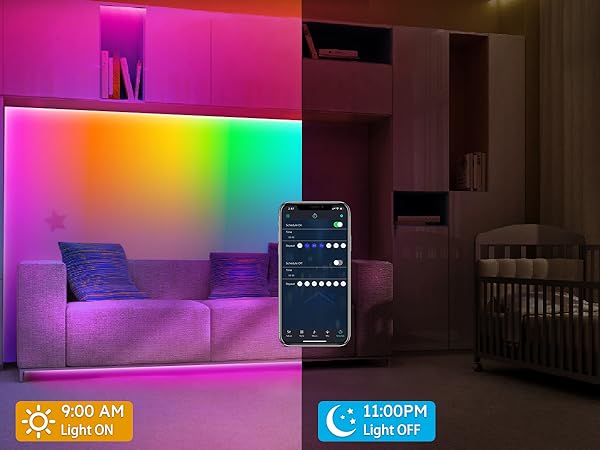 led lights for bedroom