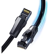 Enmane Cat6 Ethernet Cable 3FT, High Speed Shielded (SFTP) 1000Mbps 250Mhz LSZH Cat6 LAN Network ...
