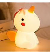 QANYI Unicorn Night Lights for Girls Bedroom, Double Colorful Cute Night Light for Kids Baby Todd...